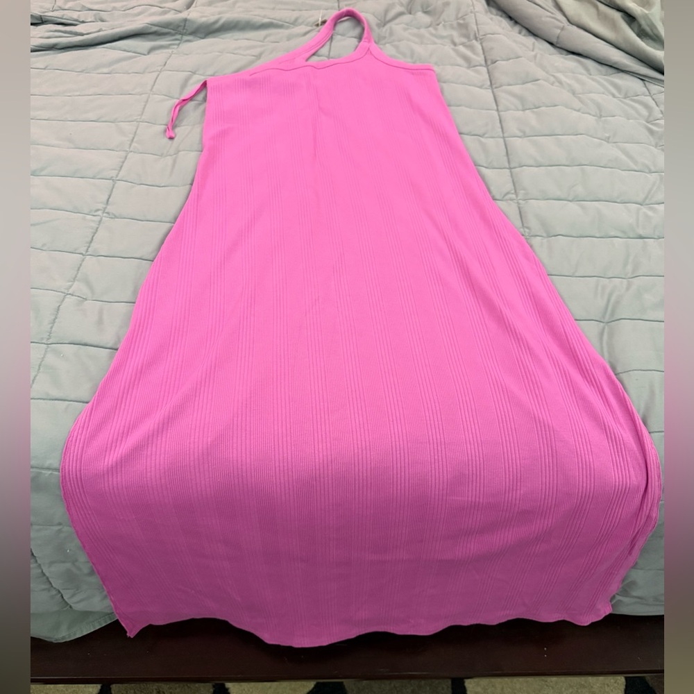 Aerie Pink Sleeveless Dress
